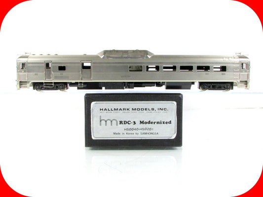 HO Scale BRASS **RDC-3 Modernized** Passenger Diesel Car -HALLMARK HS0040-HS0201