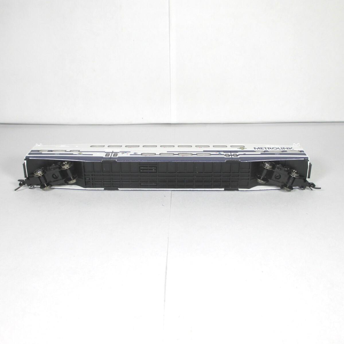 N Scale ***METROLINK*** Bi-Level Bombardier Passenger Coach #191 - Athearn 10147