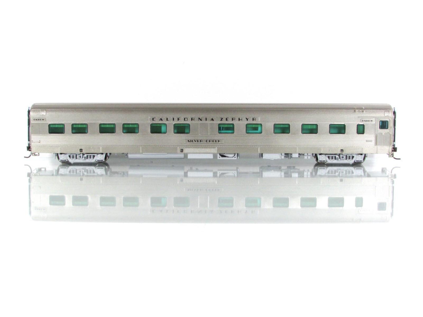 HO Scale ***DRGW CA ZEPHYR*** SILVER CREEK Sleeper 1133 --Broadway 1512, Lighted