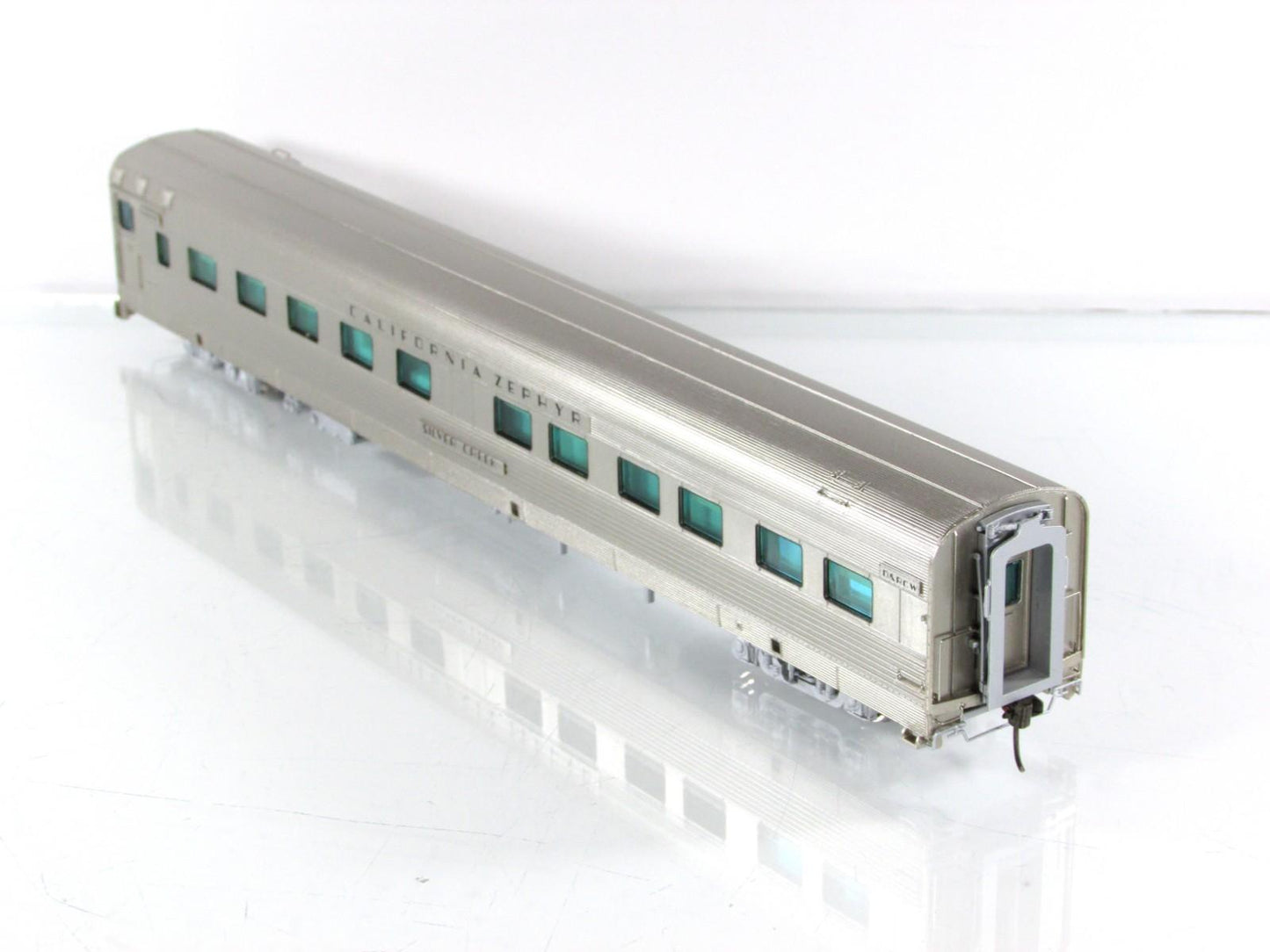 HO Scale ***DRGW CA ZEPHYR*** SILVER CREEK Sleeper 1133 --Broadway 1512, Lighted