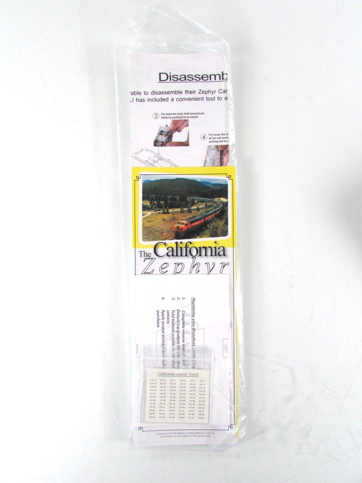 HO Scale ***WP CA ZEPHYR*** SILVER PALACE DOME #813 ------ Broadway 526, Lighted