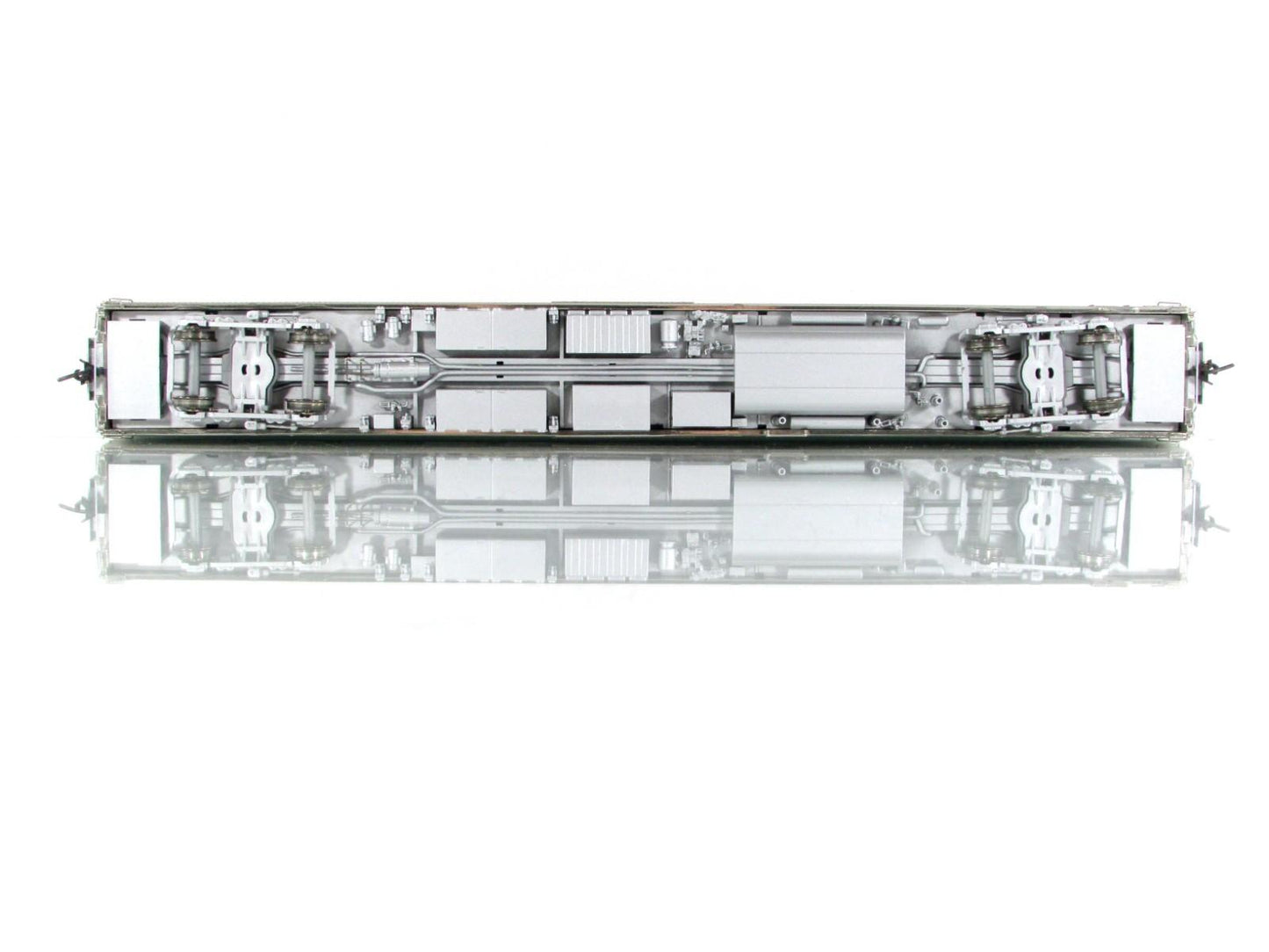 HO Scale **WP CA ZEPHYR** SILVER PLATTER Dining Car #842 - Broadway 528, Lighted