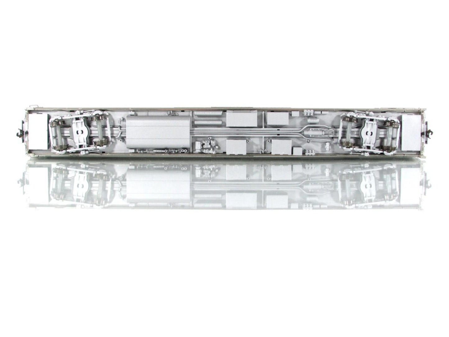 HO Scale ***WP CA ZEPHYR*** SILVER CRANE Sleeper #851 ---- Broadway 533, Lighted