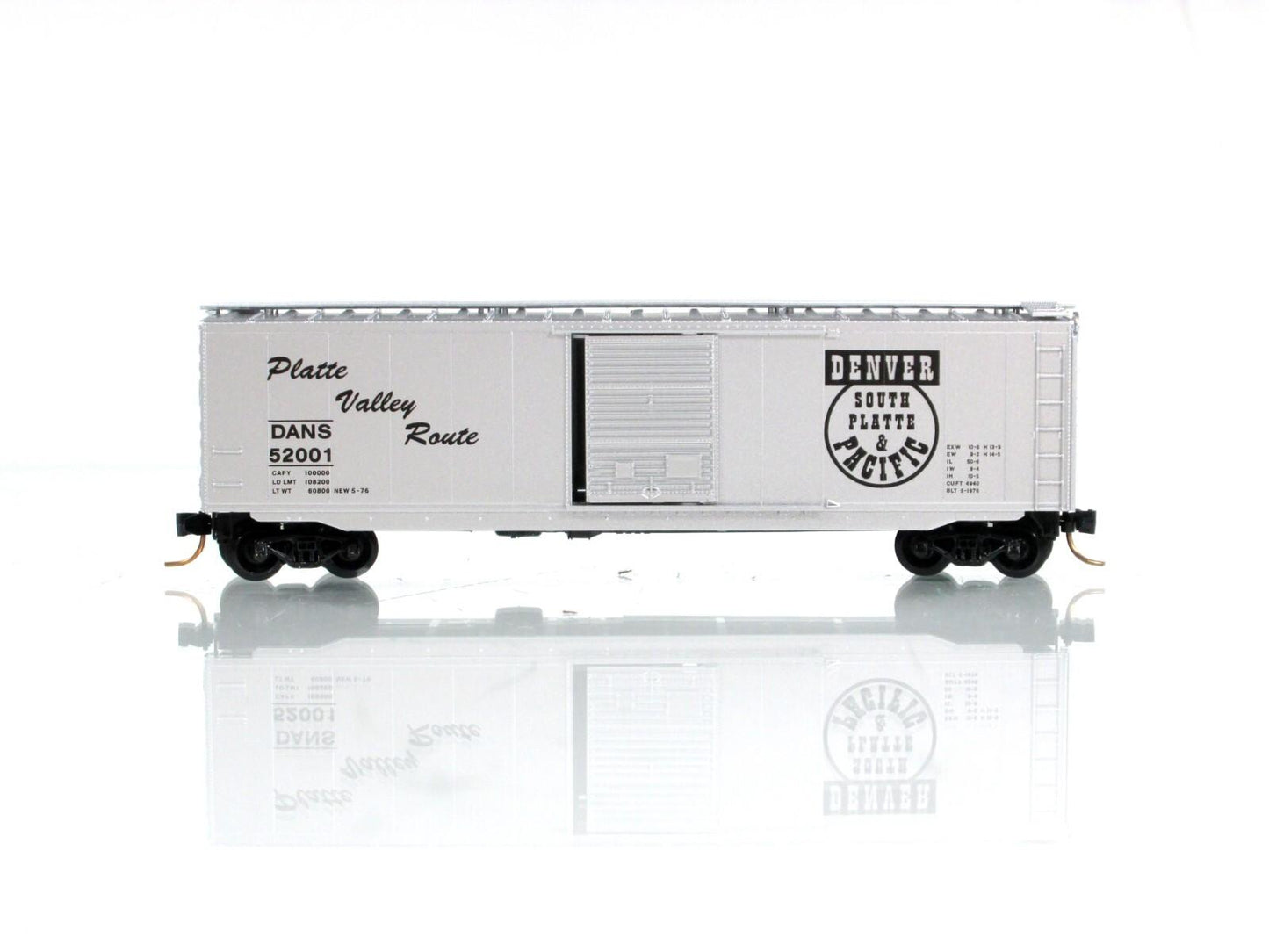 N Scale **DENVER SOUTH PLATTE** 50' Box Car #52001 - Micro Trains Special **RARE