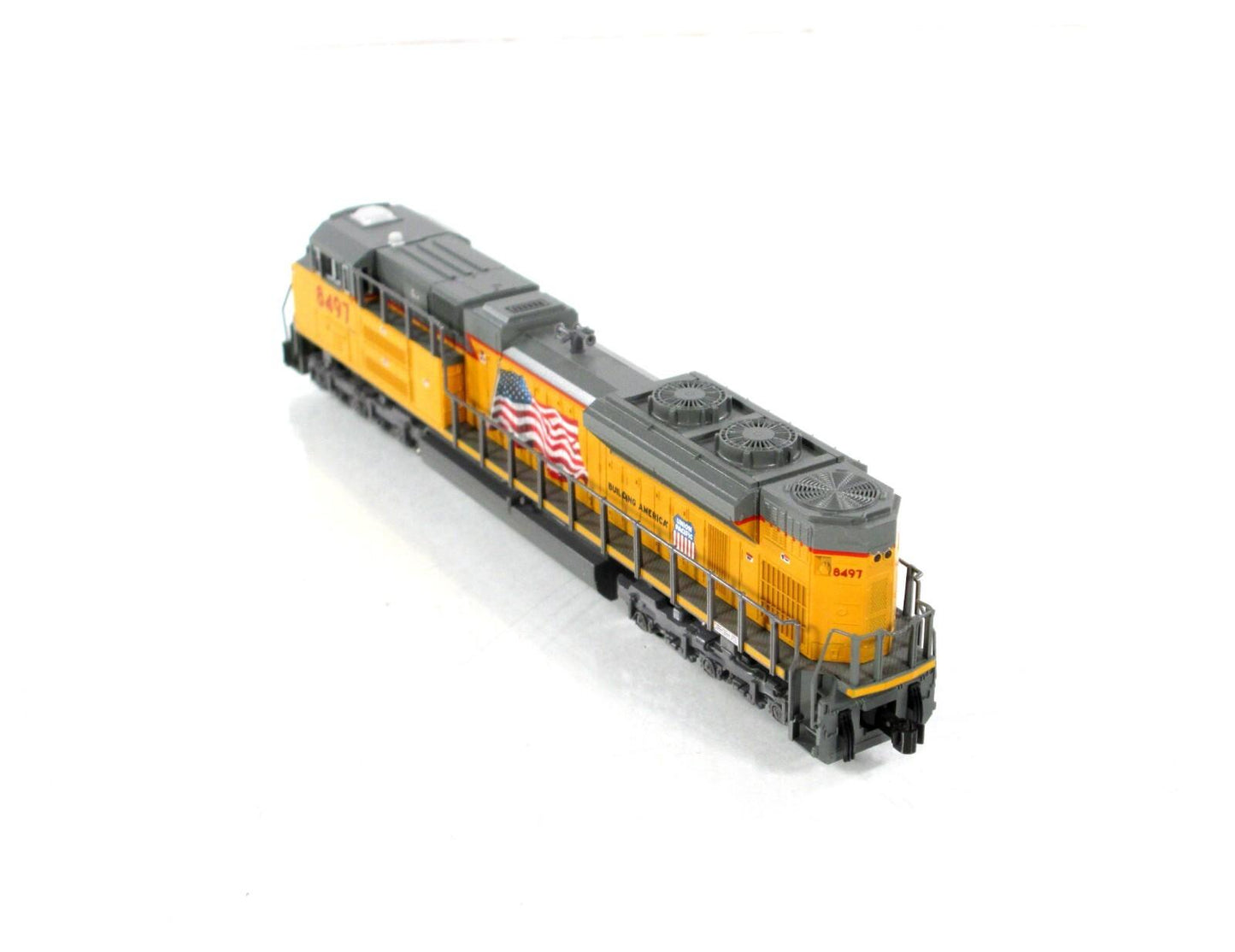 N Scale ***UNION PACIFIC*** SD70ACe, US Flag #8497 - Kato 176-8438, DCC LokSound