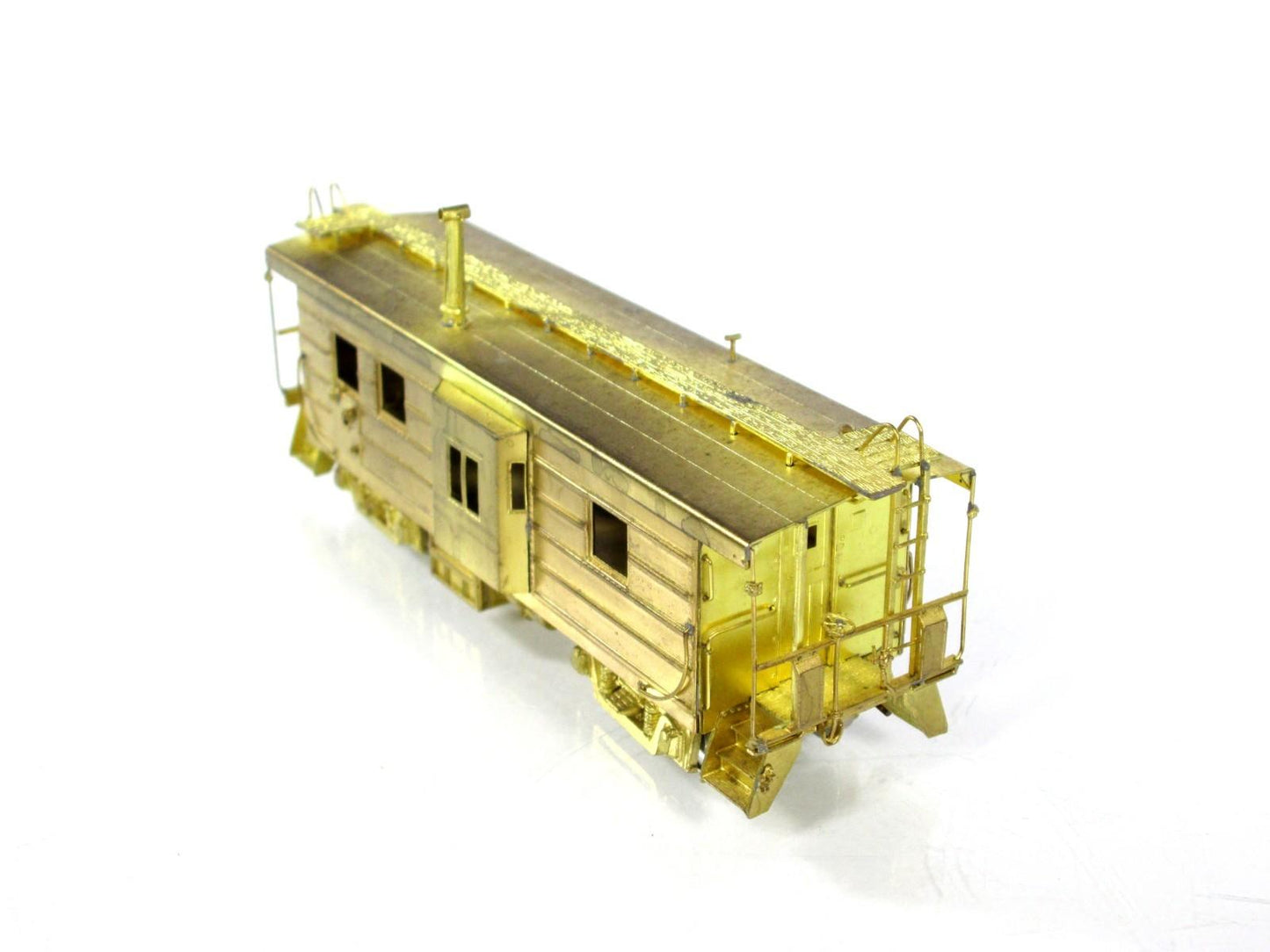 HO Scale BRASS ***Milwaukee Road*** Bay Window Caboose - Overland OMI-1185, Ajin
