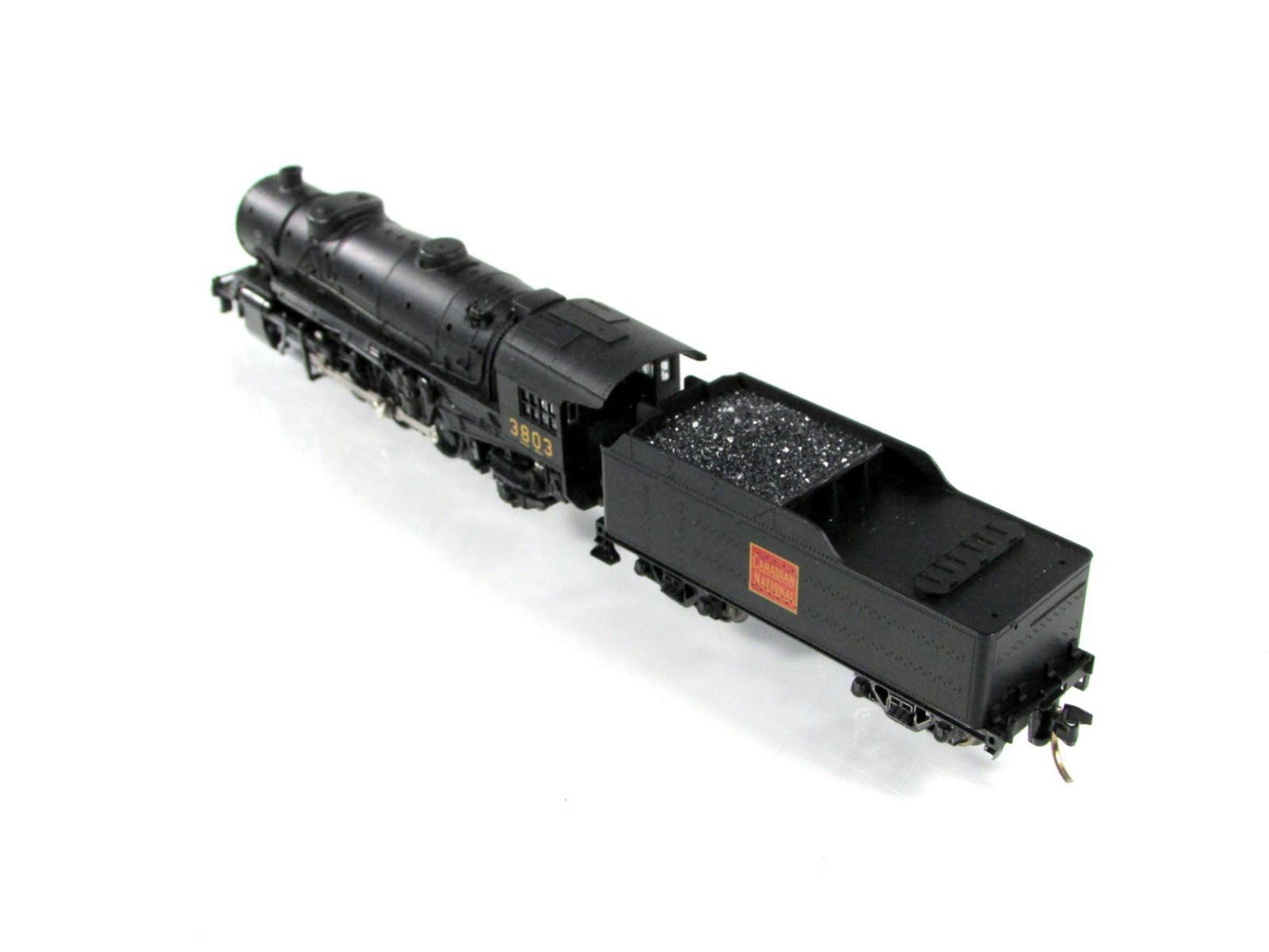 N Scale ***CANADIAN NATIONAL*** Heavy Mikado 2-8-2 Steamer #3803 - Kato 126-0104