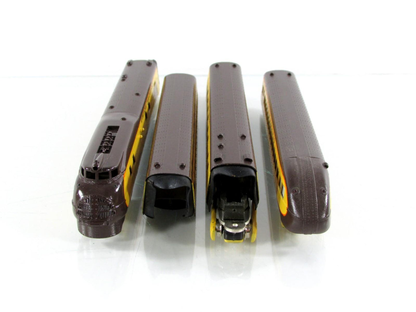 N Scale BRASS **UNION PACIFIC** M-10000 4-Unit Locomotive Passenger Set - Sunset
