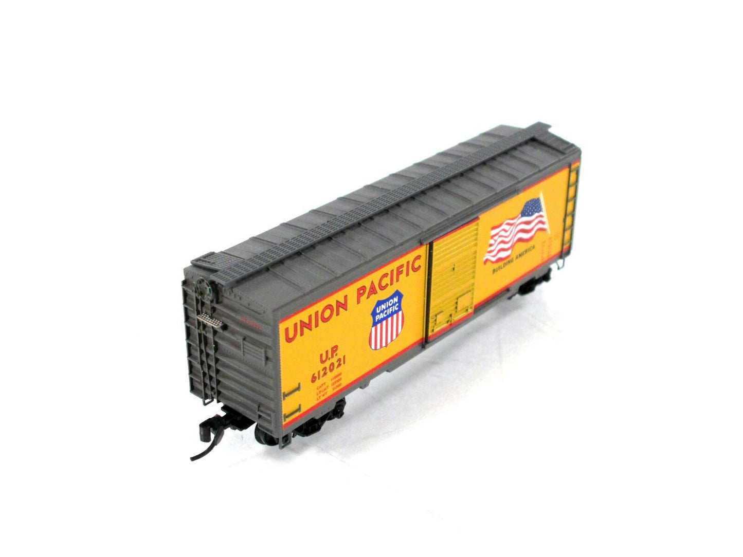 N Scale **UP Building America** Box Car #612021 - Micro Trains NSE **ULTRA RARE!