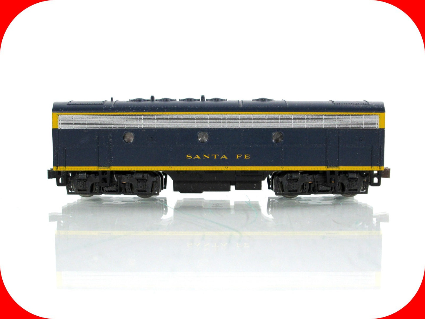 N Scale ***SANTA FE*** EMD F7B Diesel Freight Locomotive -- Kato 176-0910 / 0402