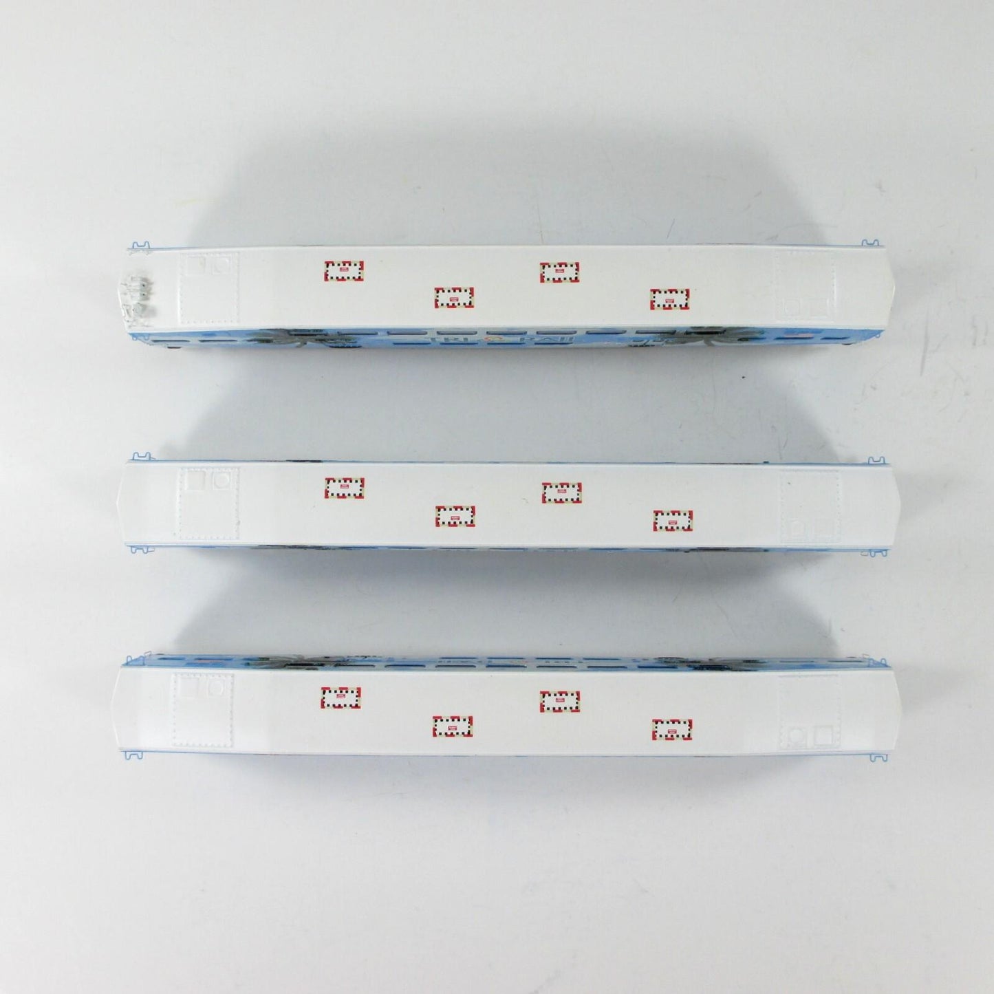 N Scale *TRI-RAIL* Bombardier Commuter Coach & Control Set - Athearn 10165 *RARE