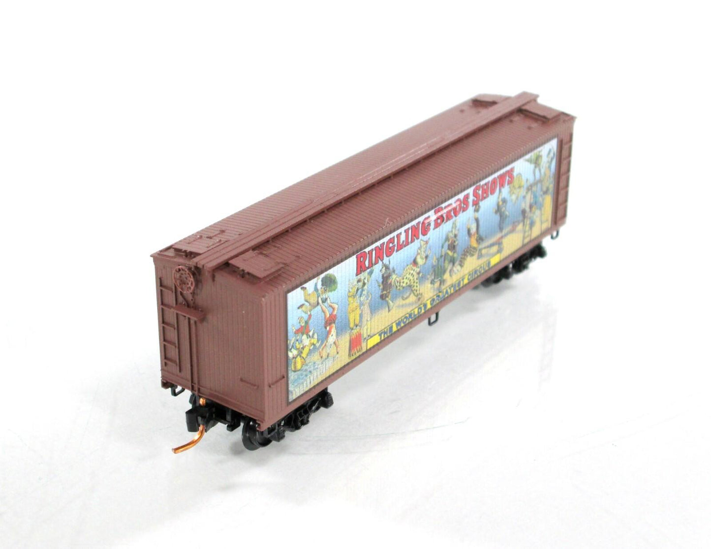 N Scale ***RINGLING CIRCUS*** Billboard Car #2 Box Car --- Micro Trains 04700402