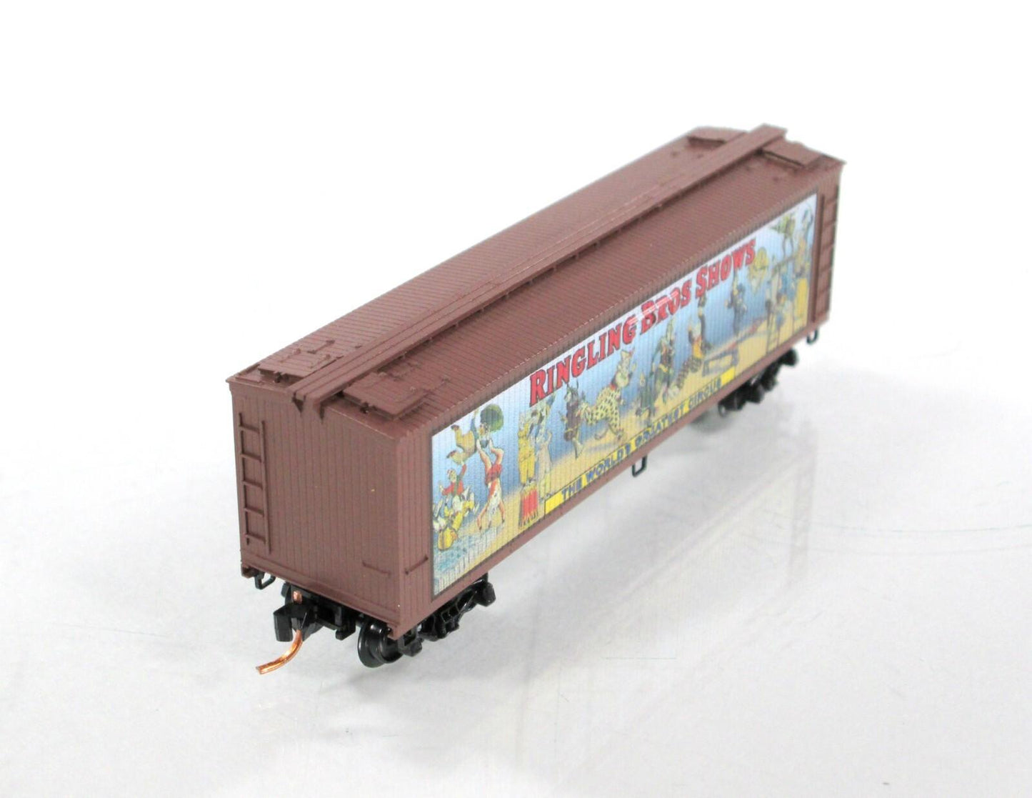 N Scale ***RINGLING CIRCUS*** Billboard Car #2 Box Car --- Micro Trains 04700402