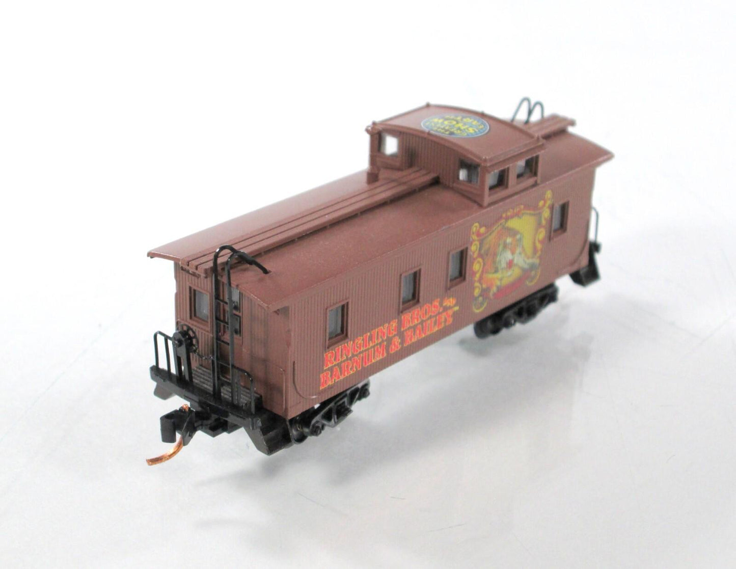 N Scale **RINGLING Bros BARNUM & BAILEY** Circus Caboose --Micro Trains 05100190
