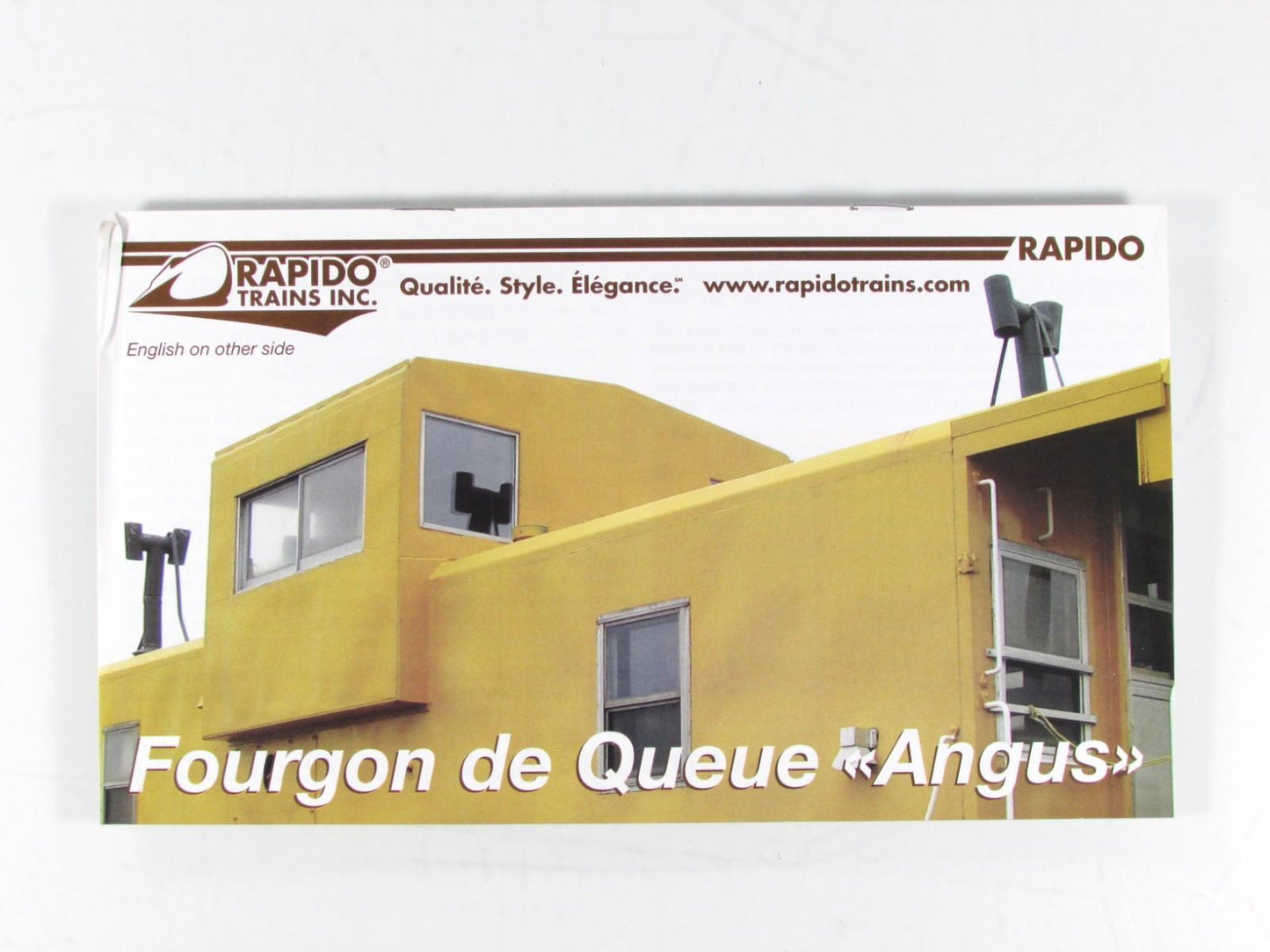 HO Scale **CANADIAN PACIFIC** Wide-Vision Caboose #434475 -Rapido 110001 *Lights