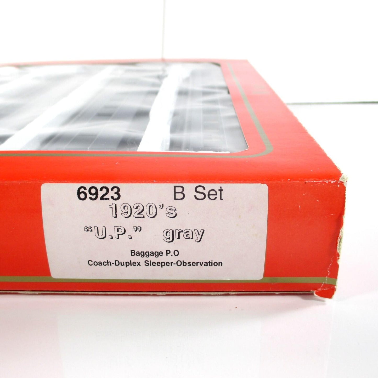 HO Scale ***UNION PACIFIC GRAY*** 1920s HeavyWt Passenger Set B - Rivarossi 6923