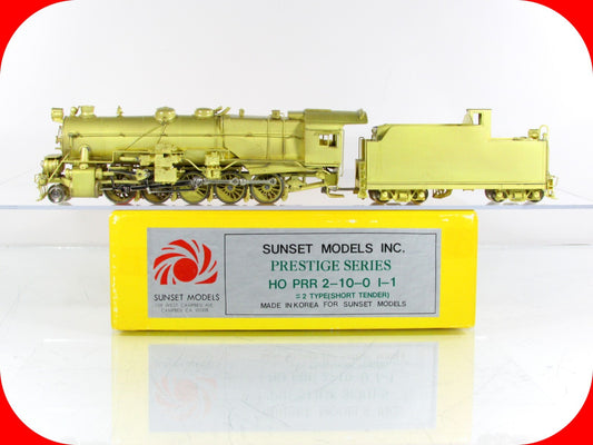 HO Scale BRASS ***PENNSYLVANIA*** 2-10-0  I-1  Steam Locomotive - by Sunset