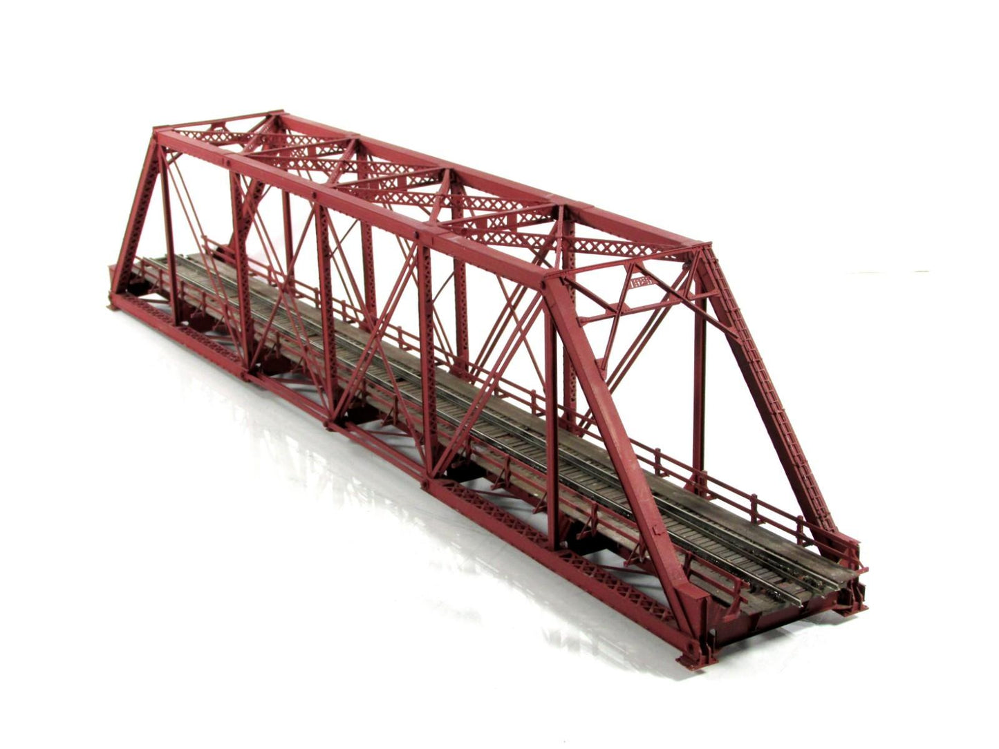 HO Scale BRASS Pin Connected Truss Bridge (Length 22.5" / 145') - Overland 3324