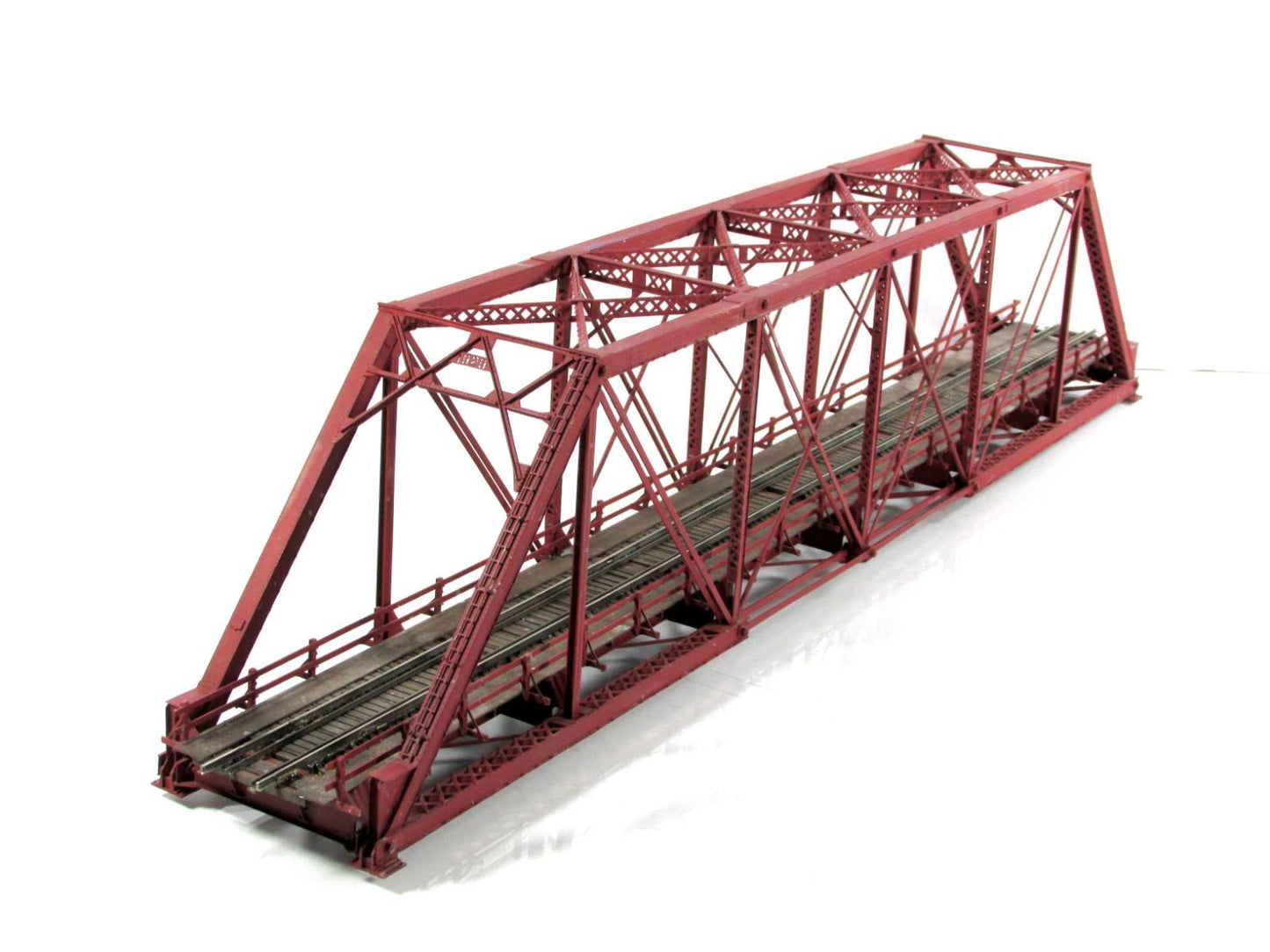HO Scale BRASS Pin Connected Truss Bridge (Length 22.5" / 145') - Overland 3324