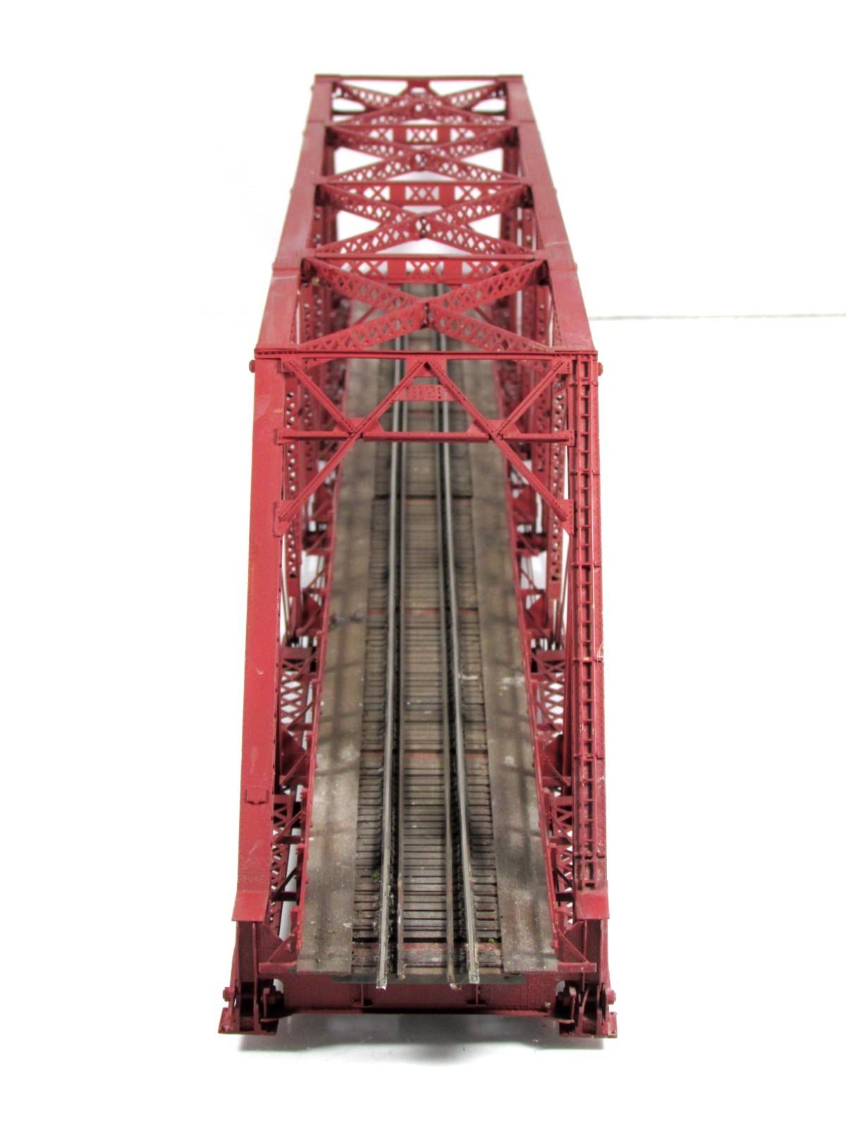 HO Scale BRASS Pin Connected Truss Bridge (Length 22.5" / 145') - Overland 3324