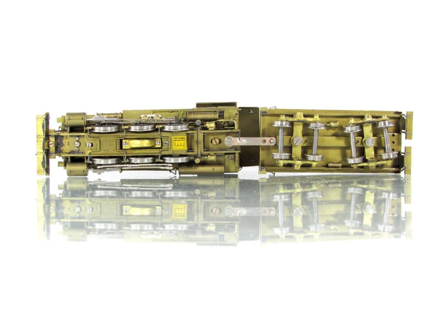 HO Scale Brass **SANTA FE** 2100 Series 0-6-0 Steam Locomotive - Hallmark Models