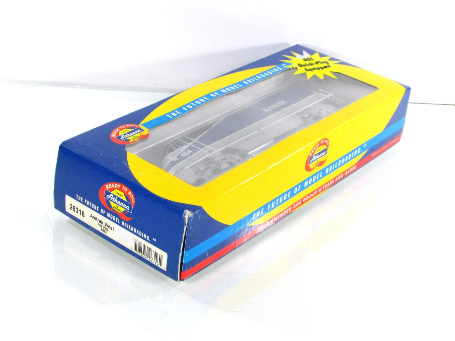 HO Scale ***AMTRAK WEST*** Bombardier F59PHI #454 - Athearn 26316, DCC Installed