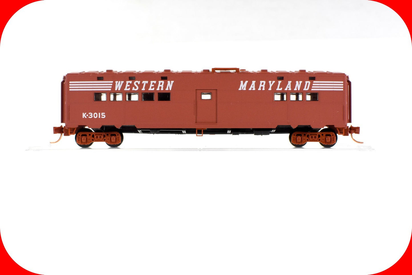 N Scale **WESTERN MARYLAND** 50' Troop Kitchen Car K-3015, Micro Trains 11600030