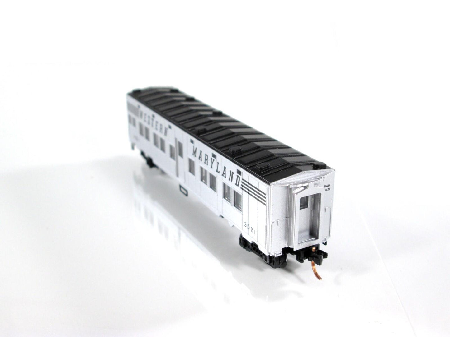 N Scale **WESTERN MARYLAND** 50' Troop Sleeper Car #3021 --Micro Trains 11600050