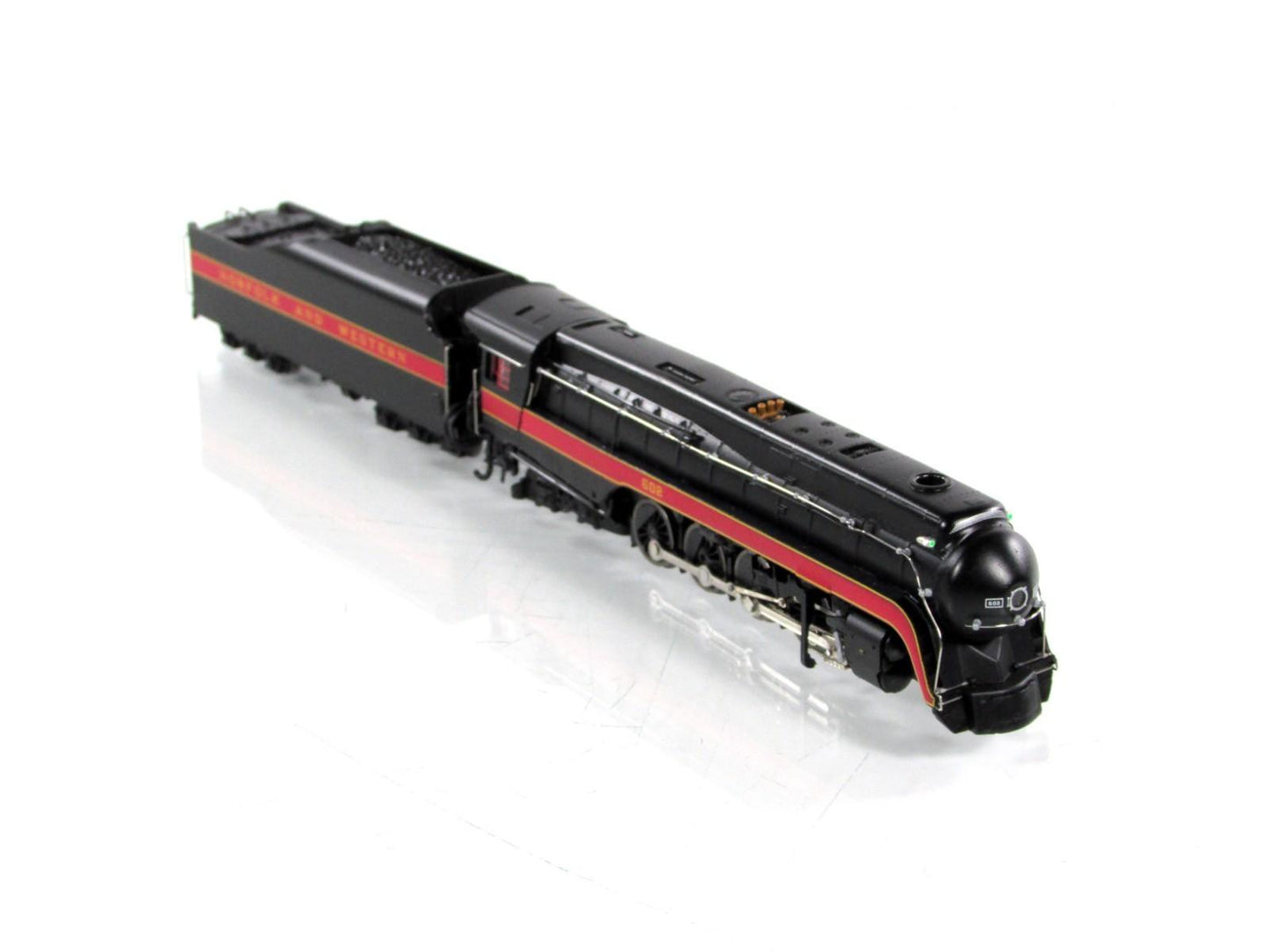 N Scale ***NORFOLK & WESTERN*** Class J  4-8-4  #602 - Bachmann 53251, DCC Sound