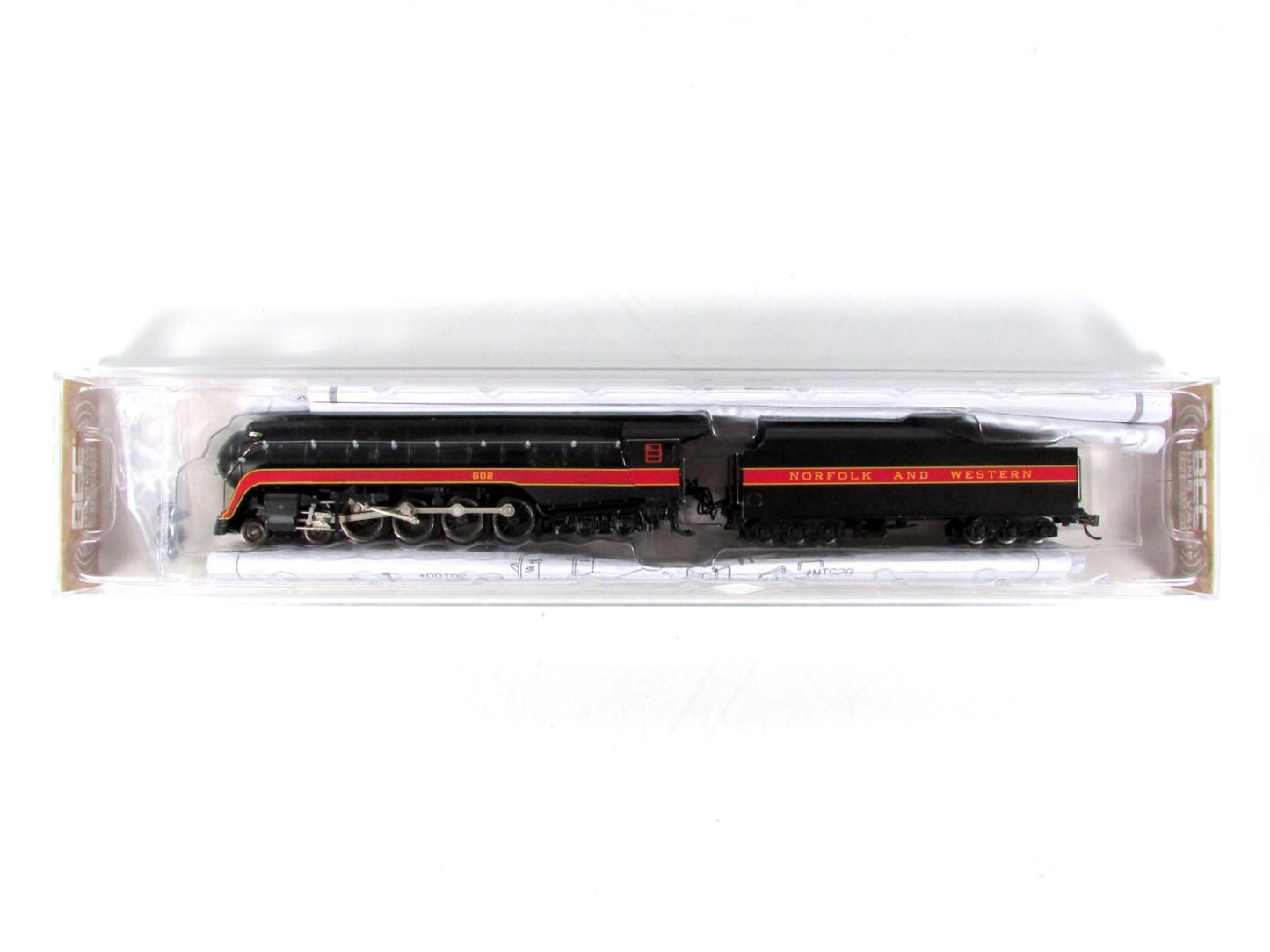 N Scale ***NORFOLK & WESTERN*** Class J  4-8-4  #602 - Bachmann 53251, DCC Sound