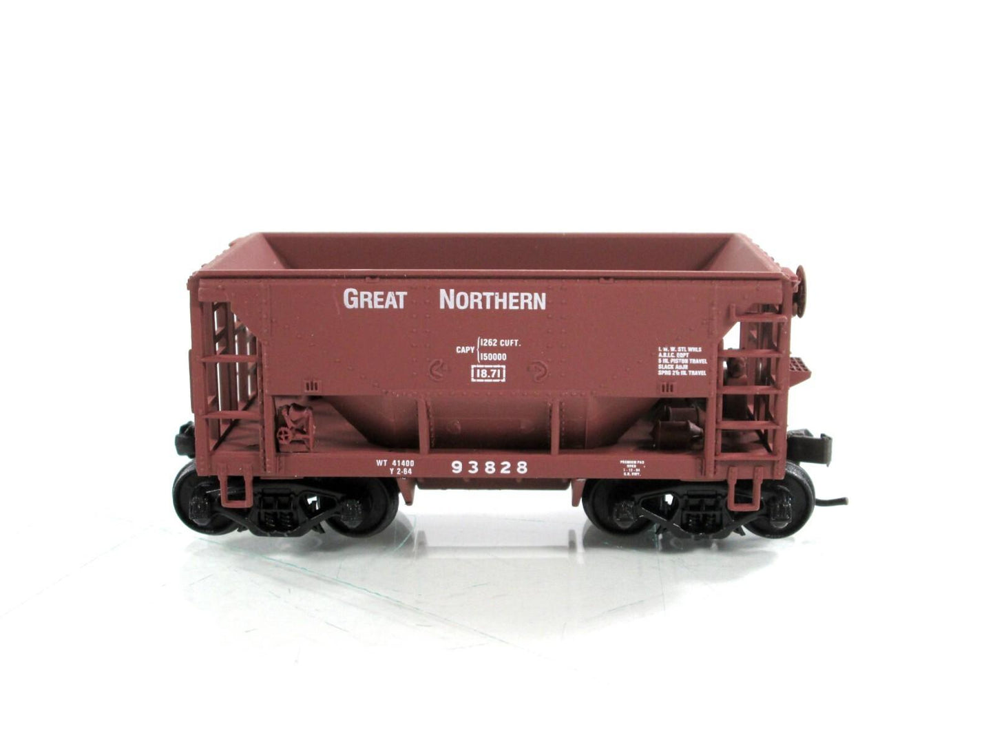 HO Scale ***GREAT NORTHERN*** Mining Ore Car 12-Pack Set ----- Walthers 932-4462