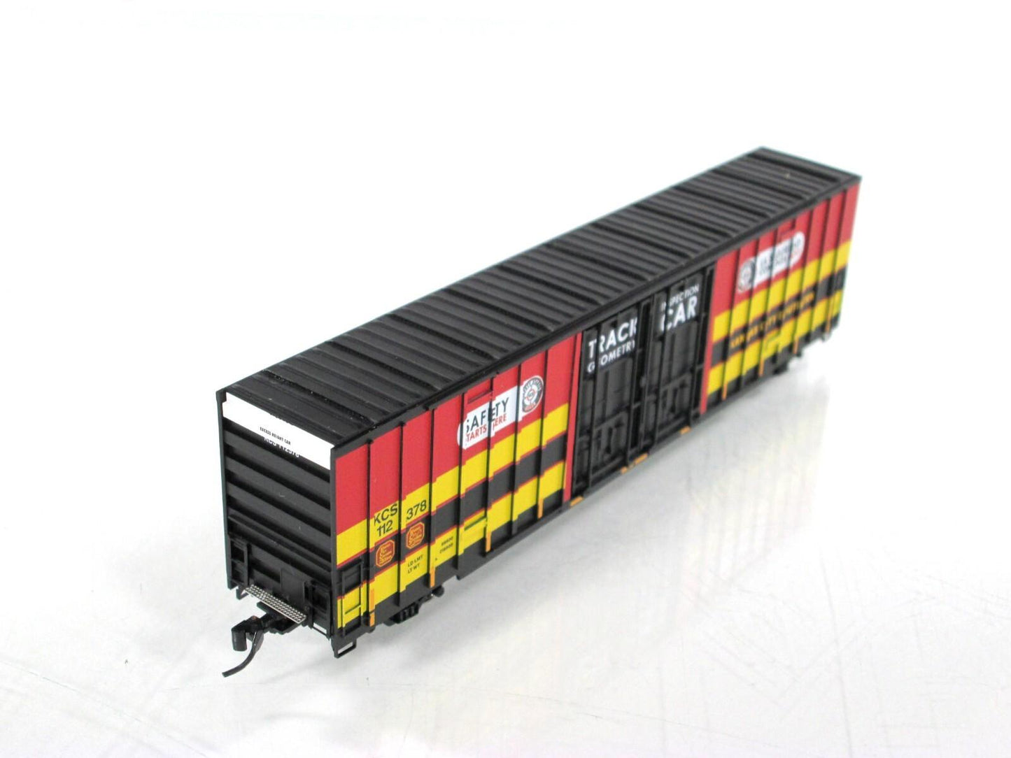 N Scale ***KANSAS CITY SOUTHERN*** Track Inspection Car -- Micro-Trains 12300090