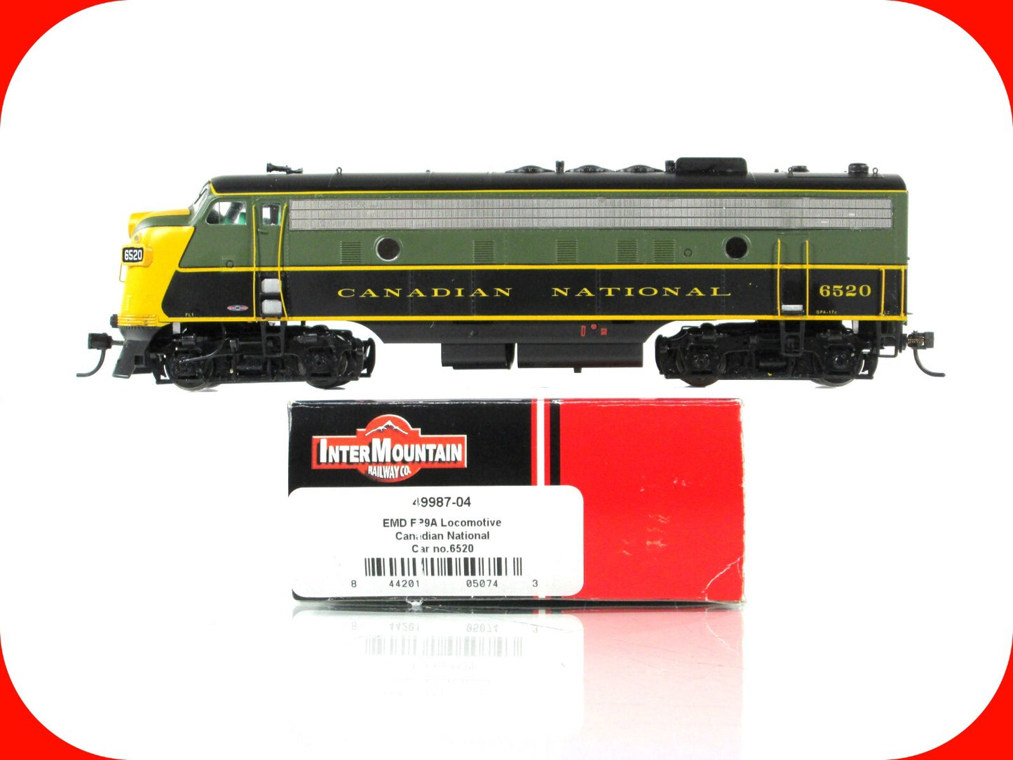 HO Scale ***CANADIAN NATIONAL*** F9A #6520 --- Intermountain 49987-04, DCC Ready