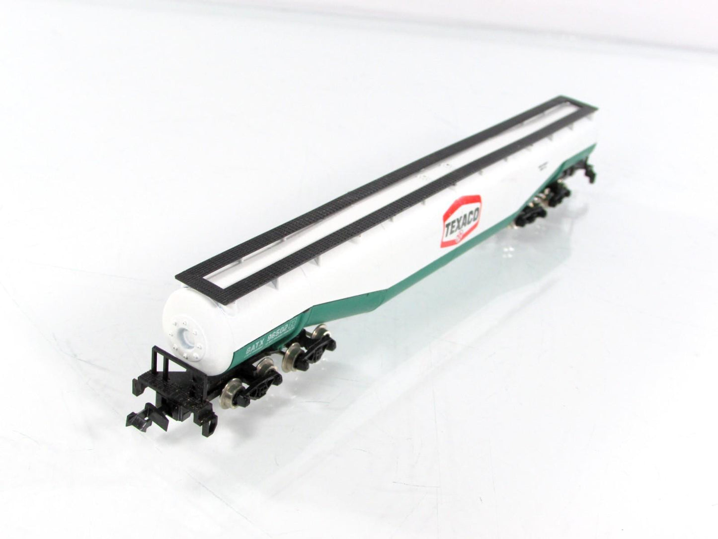 N Scale ***TEXACO*** 94' Jumbo Whale Belly Tank Car, GATX 96502 ---- Atlas 3112