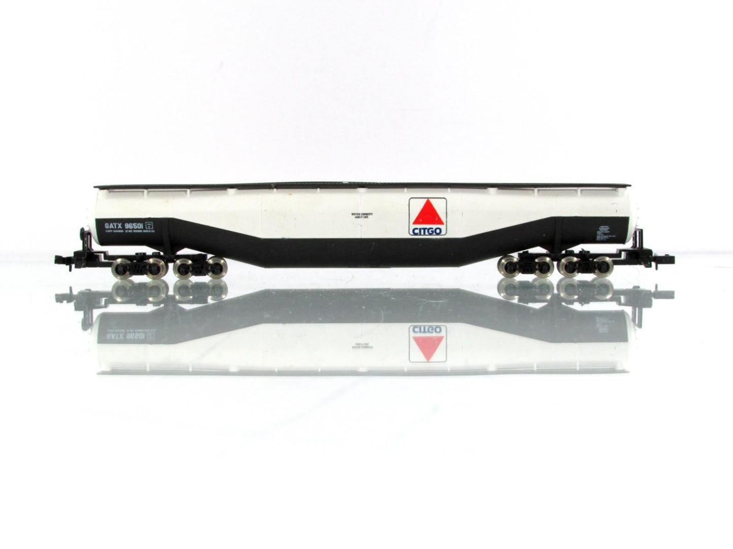 N Scale ****CITGO**** Jumbo 94' Whale Belly Tank Car, GATX 96501 --- Atlas 3111