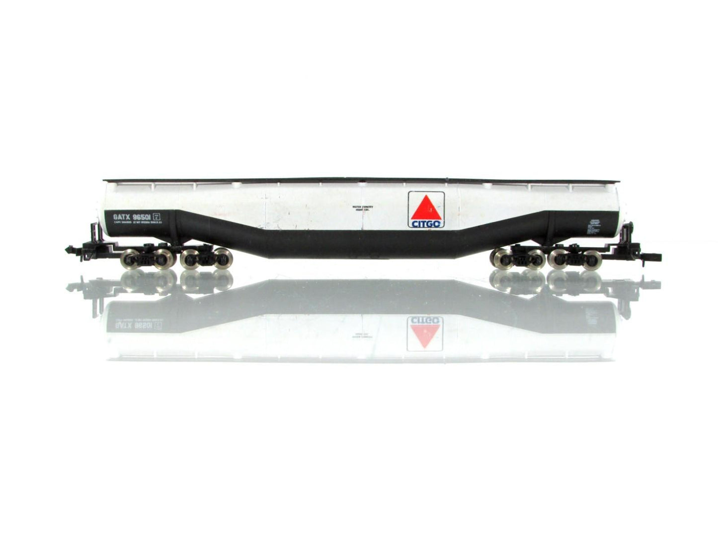 N Scale ****CITGO**** Jumbo 94' Whale Belly Tank Car, GATX 96501 ---- Atlas 3111