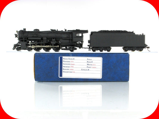 HO Scale BRASS ***SOUTHERN*** Custom PS-4, 4-6-2 Locomotive - United, PFM **Read