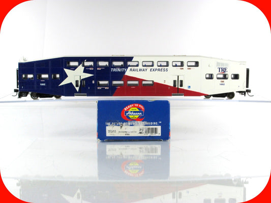 HO Scale **TRINITY RAILWAY EXPRESS** Bombardier Control Car #1002, Athearn 25515