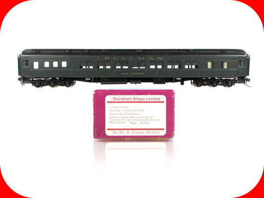 HO Scale BRASS ***NEW JASPER** 14 Section Pullman Sleeper - SHOREHAM SHOPS 3958A