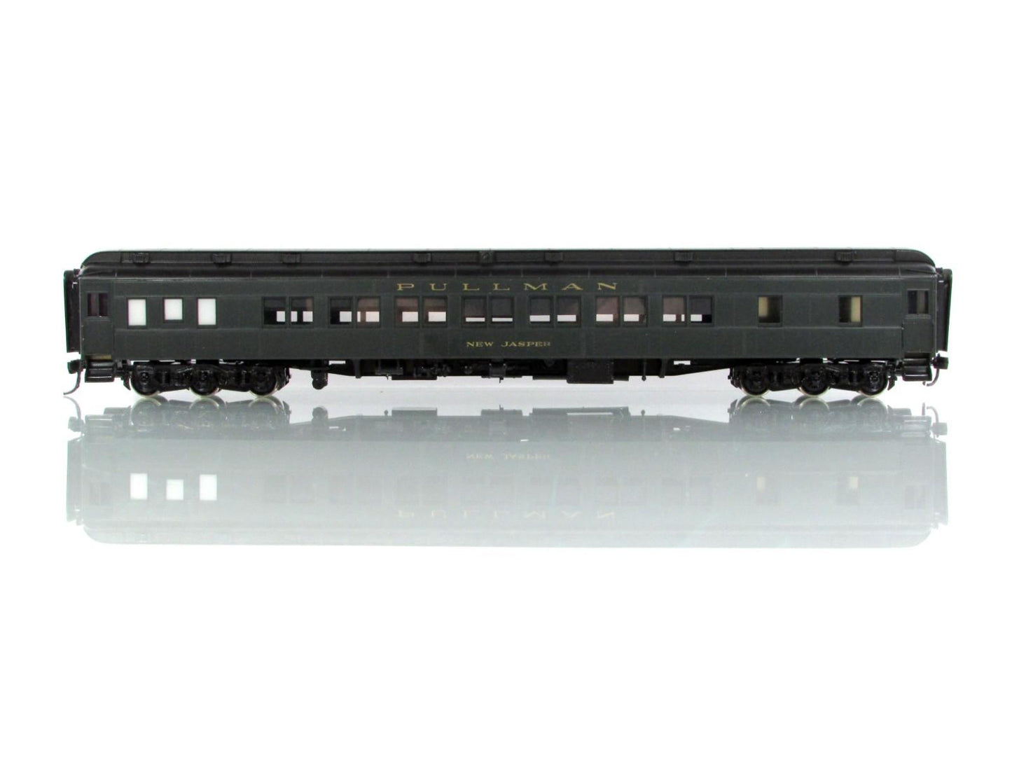 HO Scale BRASS ***NEW JASPER** 14 Section Pullman Sleeper - SHOREHAM SHOPS 3958A