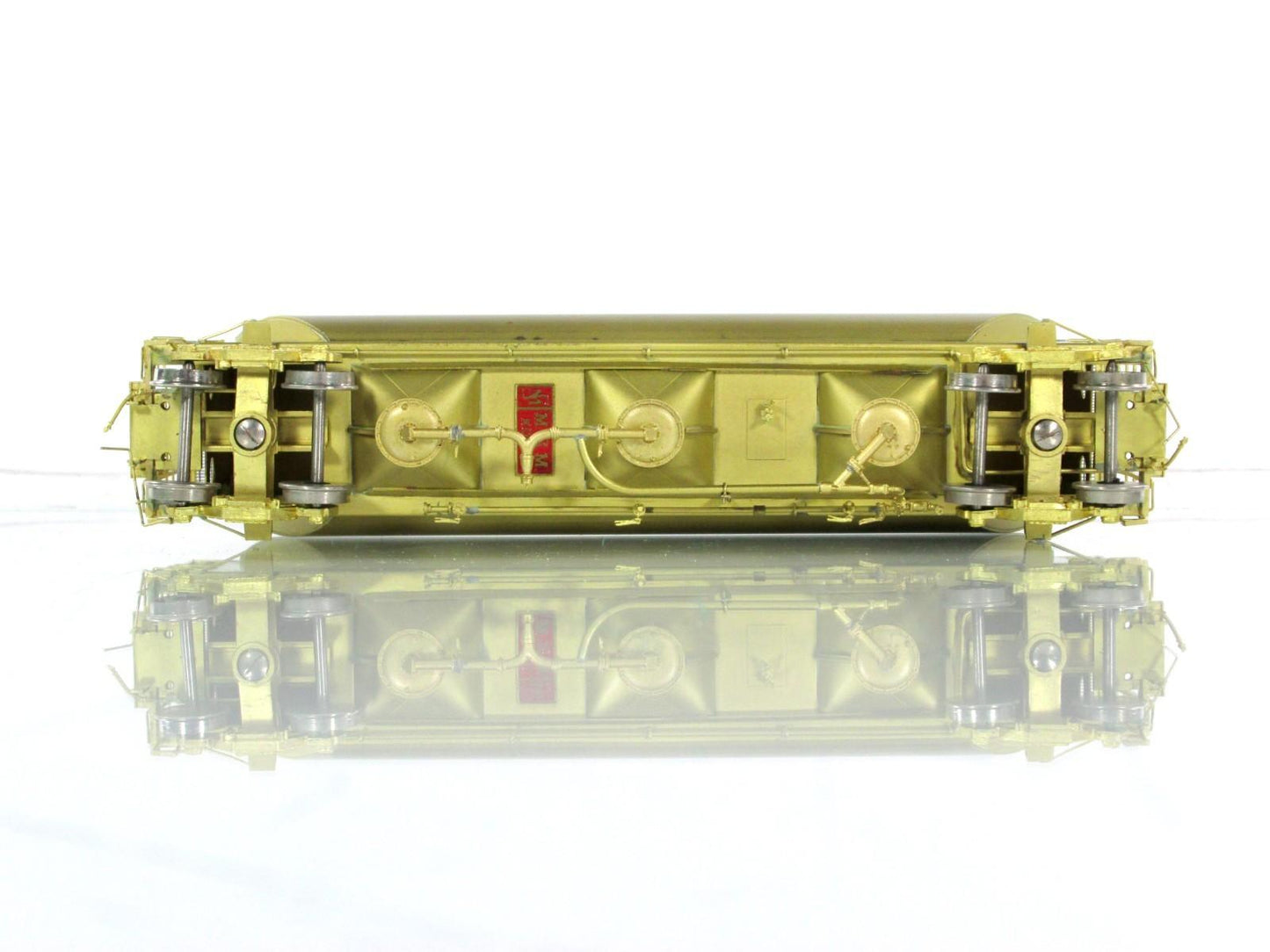HO Scale BRASS **NORTH AMERICAN** PD 3000 Covered Hopper - Overland OMI-3001