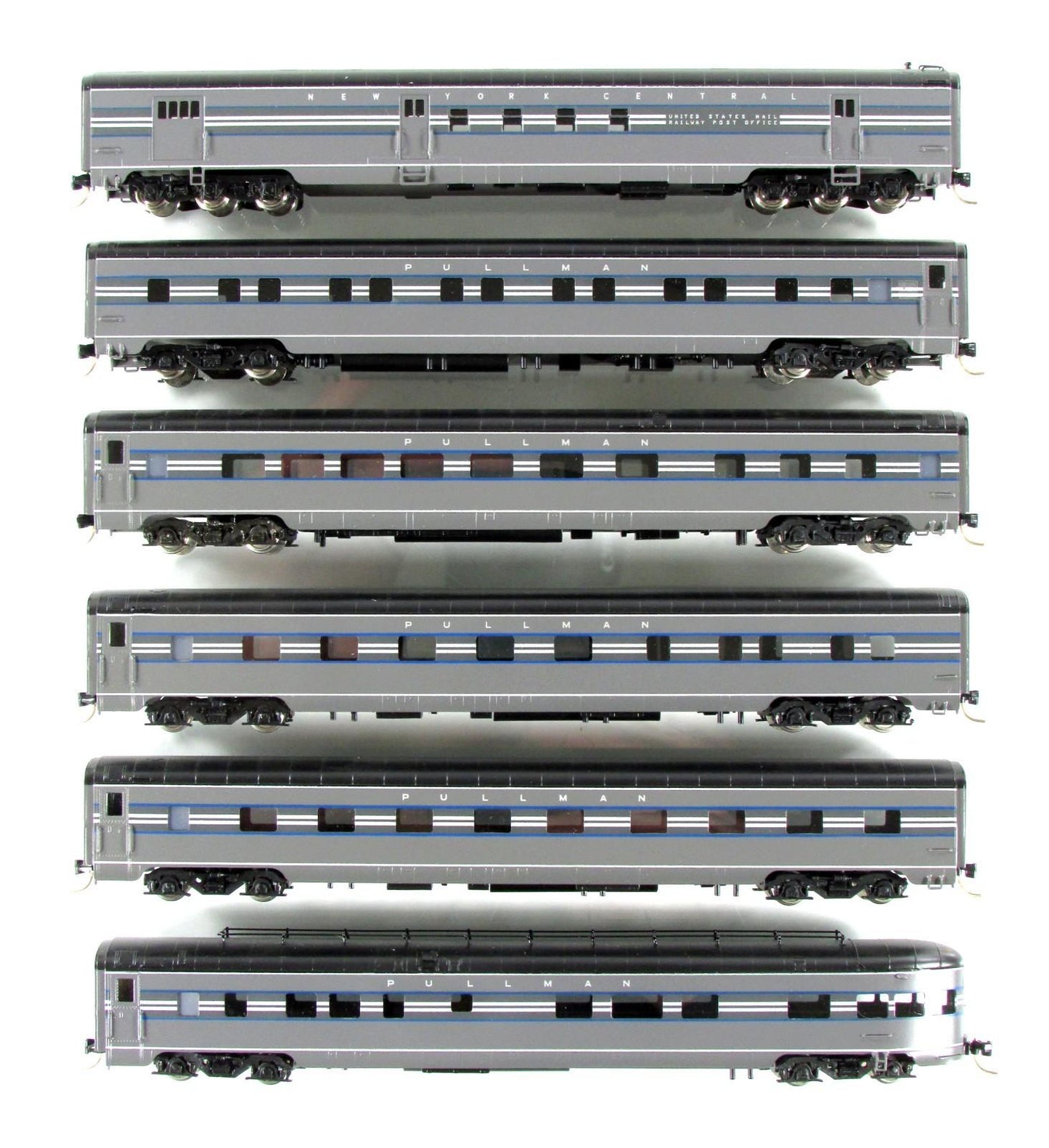 N Scale BRASS ***NEW YORK CENTRAL*** 1938 Version Passenger 6-Car Set ------ KEY