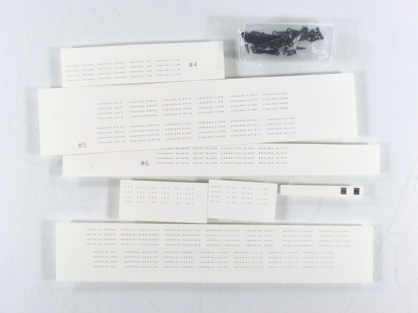 N Scale BRASS ***NEW YORK CENTRAL*** 1938 Version Passenger 6-Car Set ------ KEY