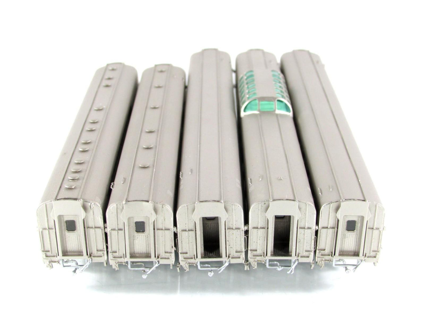 N Scale BRASS **CB&Q DENVER ZEPHYR** Passenger 5-Car Set - SHOREHAM Box A1 *RARE