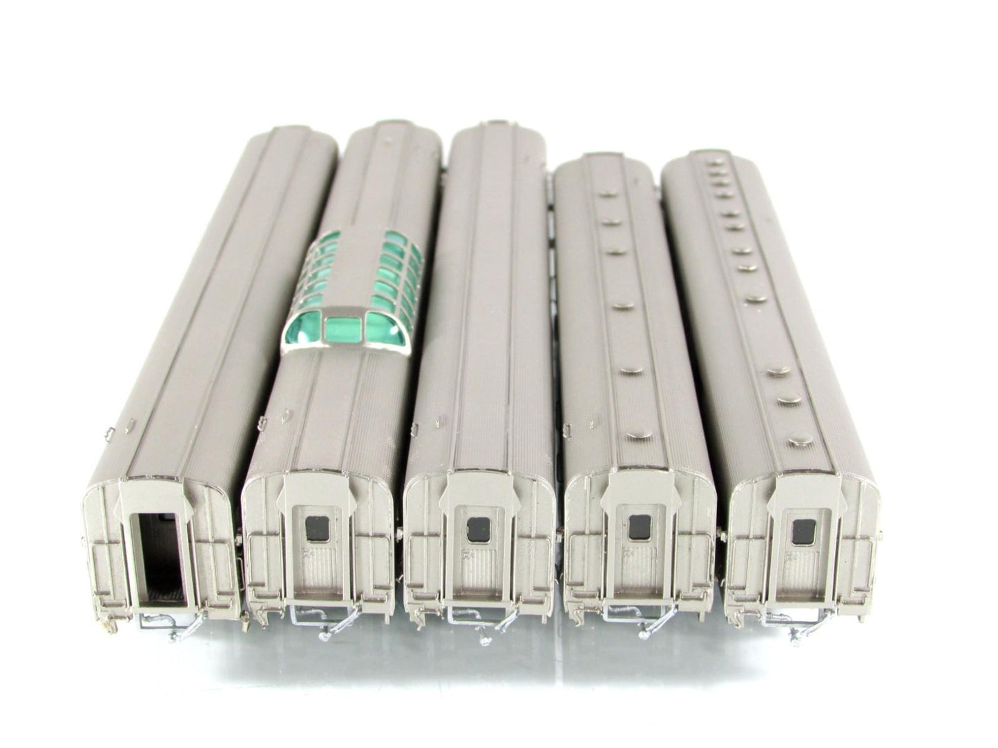 N Scale BRASS **CB&Q DENVER ZEPHYR** Passenger 5-Car Set - SHOREHAM Box A1 *RARE