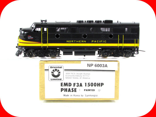 HO Scale BRASS **NORTHERN PACIFIC** EMD F3A 1500HP Phase 1 Locomotive - Oriental