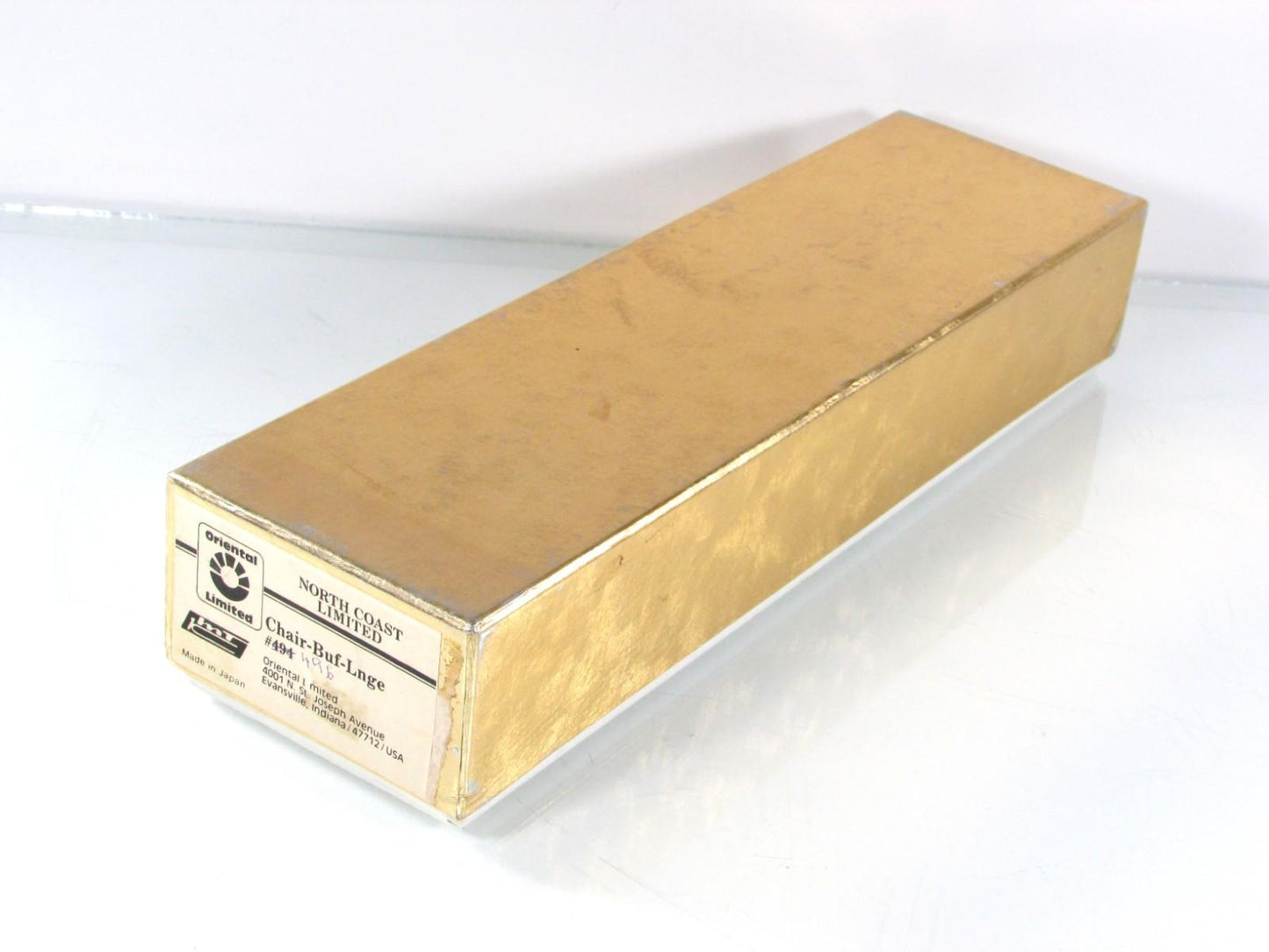 HO Scale BRASS ***NP NORTH COAST LIMITED*** Chair-Buffet-Lounge #496 -- ORIENTAL