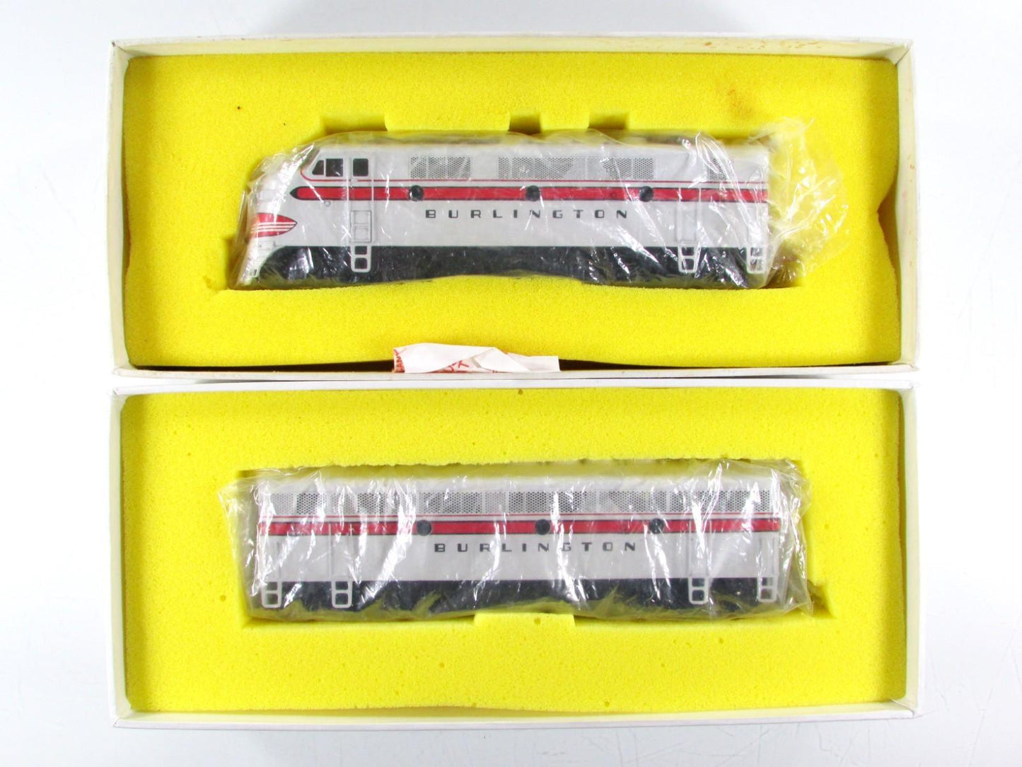HO Scale BRASS ***CB&Q*** EMD F3A-F3B 1500HP Phase 1 Locomotive Set --- Oriental