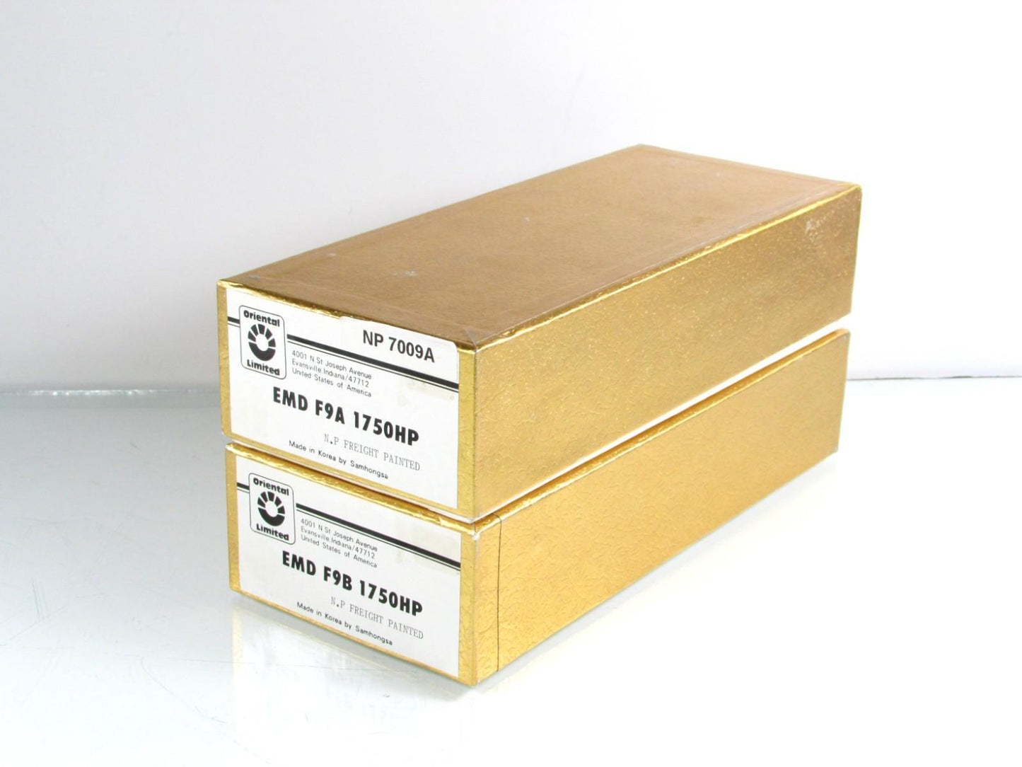 HO Scale BRASS ***NORTHERN PACIFIC*** EMD F9A-F9B 1750HP Locomotives -- Oriental
