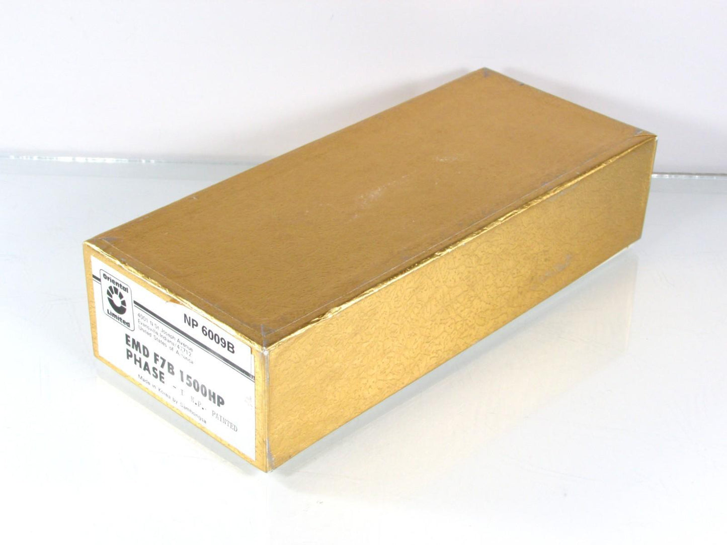 HO Scale BRASS ***NORTHERN PACIFIC*** EMD F7B 1500HP Ph 1 Locomotive -- Oriental